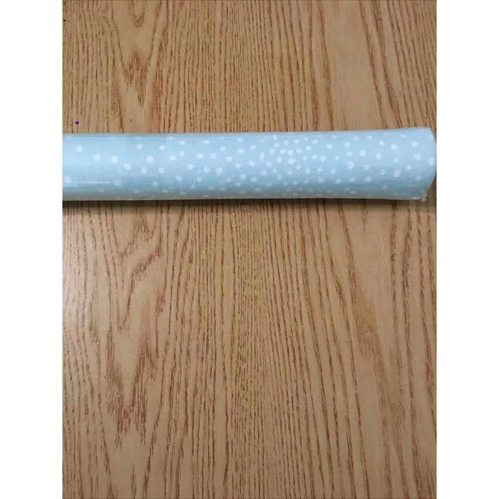 New Spritz 3 Pack One Time Use Table Runners Blue with White Dots Size 16”x80”